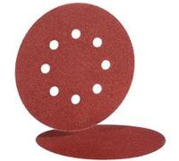 Disque abrasif papier velcro BW 115 - Ø 125 Grain 40 - 8 Trous - HERMES - 6539626