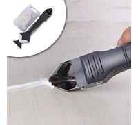 Dissolvant De Mastic 3 En 1, Grattooir De Finition De Calfeutrage, Kit De Coulis De Ciment De Verre, Raclette De Remplissage D'espace De Carrelage, Outil De Pelle De Couture D'angle De Sol