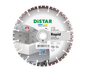 DISTAR Exigences de nettoyage du diamant 1A1RSS Rapid 125 mm/230 mm (230 mm)