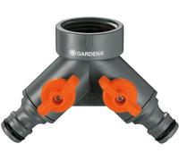 Gardena Vanne 2 voies G 3/4 - filetage 26,5 mm, 2 sorties réglables