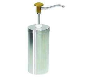 Distributeur à bouton-poussoir - 2 litres, jaune