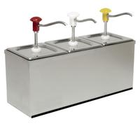 Distributeur à bouton-poussoir - 3 x 3 litres