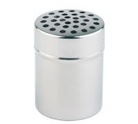 Distributeur à épices et fromage râpé, argent