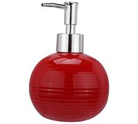 Distributeur à pompe en céramique pour lotion, rechargeable, 14 x 9 x 9 cm, pour la salle de bains, savon pour les mains, unisexe, portable
