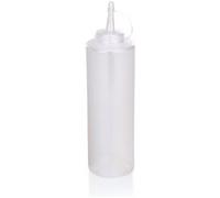 Distributeur à sauce en Polyéthylène transparent H 245 mm Ø 70 mm x 6 Was Germany 14 G