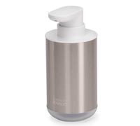 Distributeur à savon DUO 70608 300 ml, argent, acier inoxidable, Joseph Joseph