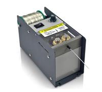 Distributeur automatique de bobine de soudure, support de fil de soudure à vitesse réglable, outil de soudure essentiel pour rouleaux de 0,8 mm de diamètre, repose-pieds pour un travail efficace
