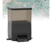Distributeur automatique de nourriture pour poissons - 10 L - Fonctionne à l'énergie solaire - Minuteur - Pour poissons rouges et tortues - Idéal pour les vacances et le w nd