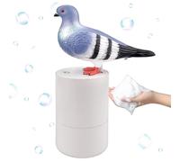 Distributeur automatique de savon Dove - 300 ml, blanc, pour la cuisine et la salle de bains - mousse onctueuse (gris)
