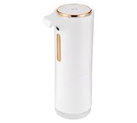 Distributeur automatique de savon moussant - Distributeur de savon électrique - Rechargeable - Capteur infrarouge sans contact - Buse inclinée à 30°