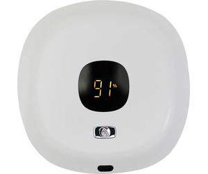 Distributeur automatique de savon mousse - S1 - Capteur sans contact 4-6 cm - 3 niveaux - Écran LED - Rechargeable par USB 1200 mAh - Charge rapide 1,5 h - Blanc