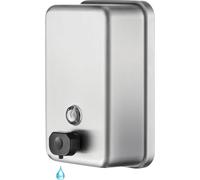 Distributeur automatique de savon pour les mains – Distributeur mural en acier inoxydable pour la salle de bains et la cuisine – Pour les professionnels et les particuliers – Capacité de 500 ml