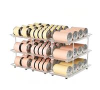 Distributeur automatique pour canettes de soda à rouler étanche | Porte-aliments pour chien Système d'étagères pour réfrigérateur réfrigérateur armoire de cuisine camping-car salle d'étudiant