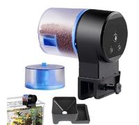 Distributeur automatique pour poissons - Distributeur de nourriture stable avec minuterie réglable avec précision | Alimentation automatique pour aquarium | pour Betta Tortue étang poissons dorés Koi