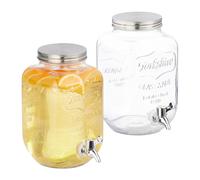 Distributeur boisson Fontaine cocktail 2x fontaines boisson verre