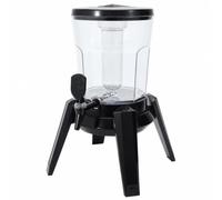 Distributeur Boisson sur Pied, Noir | Robuste, Fontaine à Boisson, Hermétique, pr Buffe, Particuliers