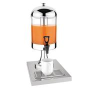 Distributeur de boissons Olympia 6,5 L – Distributeur de jus avec socle rétro et bac d'égouttement