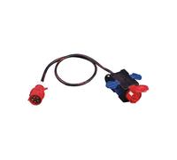 Distributeur compact CEE-16 A, 5 pôles 1xCEE 16 A, 2x230V 5x2,5mm² JÄGER DIREKT