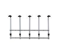 Distributeur d'alcool mural professionnel pour bouteilles de 0,7 - 1,0L - Distributeur d'alcool mural pour 5 bouteilles