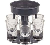 Distributeur de boisson avec 6 verres à shot distributeur de cocktail