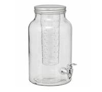 Distributeur de Boisson en Verre ""Fuzy"" 6L Transparent