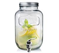 Bocal en verre avec robinet 4 l