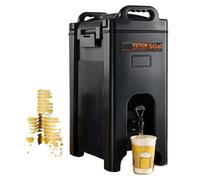 Distributeur de boissons chaudes et froides VEVOR Distributeur de boissons 18,9 L, LDPE Fontaine d'eau chaude et froide Grand distributeur de boissons avec tenons pour café, lait froid, eau, jus de fr