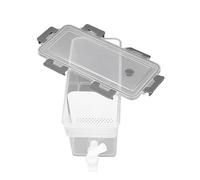 Distributeur de Boissons de 3,5 L, Anneau en Caoutchouc de qualité Alimentaire, Robinet Inodore, Distributeur d'eau de 3,5 L pour Fête (Gris)