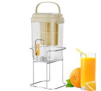 Distributeur de boissons grande capacité avec poignée de transport | Distributeur de boissons pour réfrigérateur pour voyage, aventure, pique-nique, rassemblement, soda, limonade et jus de