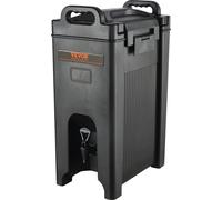 Distributeur de boissons isotherme, 5 gallons, distributeur de boissons chaudes et froides en LDPE de qualité alimentaire, refroidisseur de boissons isotherme avec couchePolyuréthanede 0,9 pouce, poig