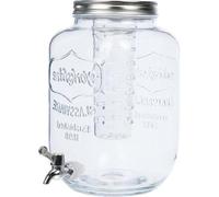 Distributeur de boissons maison avec robinet Infuser 7 litres verre - Transparent - KitchenCraft
