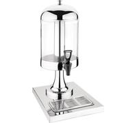 Distributeur de boissons Olympia 6,5 L – Distributeur de jus avec socle rétro et bac d'égouttement