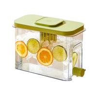 Distributeur de boissons pour réfrigérateur Boîte à thé avec araignée | Distributeur de boissons pour comptoir de cuisine avec robinet pour boissons froides et chaudes adapté à toutes les boissons