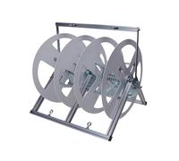 Distributeur de câbles portable - Support de bobine de fil réglable avec | Distributeur de câbles réglable avec support pliable pour une organisation facile des fils dans les espaces industriels et