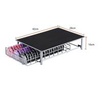 Distributeur de capsules de café - 28*42*9.5cm -Boîte de rangement à tiroir pour capsules de café -Pour 60 capsules - QUIIENCLEE