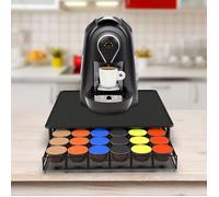 Distributeur de capsules de café Dolce Gusto - Noir - 36 dosettes - 15*15*37.5cm