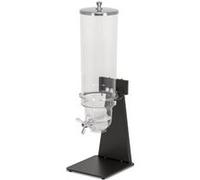 Distributeur de Céréales avec Support Noir 3,5 Litres
