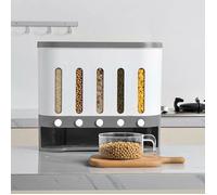 Distributeur de céréales Riz Grain Dry Food Container Storage Wall Mounted Case Kitchen