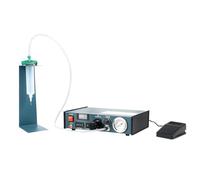 Distributeur de colle 220 V, distributeur automatique de liquide avec écran numérique, contrôleur de doseur de colle pneumatique avec 16 modes, distributeur de haute précision pour pâte à souder
