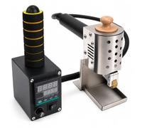 Distributeur de colle thermofusible avec contrôle numérique de la température, rouleau de précision, capacité de 50 ml pour travaux manuels et projets de bricolage, idéal pour les travaux manuels, les