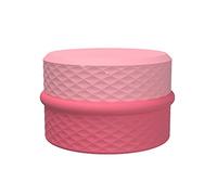 Distributeur de crème portable avec couvercle, compartiment en silicone, conteneurs de voyage étanches pour accessoires, compartiment de rangement extérieur pour petites pièces