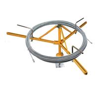 Distributeur de fil de clôture, dérouleur de fil de clôture Jenny, distributeur de fil de clôture ajustable et robuste, distributeur de câble W Bracket avec dispositif anti-vitesse