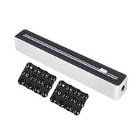 Distributeur De Film Alimentaire - Coupe-Film Plastique | Dérouleur Et Cutter Pour Aluminium, Sulfurisé Et Étirable | Distributeur Murale À Ventouse Gain De Place Organisateur Cuisine Robuste Pour Usa