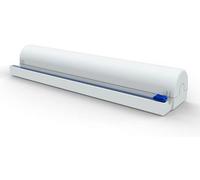 Distributeur de film multifonctionnel Benzoa® en ABS – 35,9 x 8,5 x 6,0 cm, pour film alimentaire, aluminium et papier sulfurisé, compatible avec les rouleaux jusqu'à 30 cm de largeur et 60 mètres de