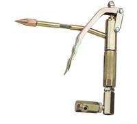 Distributeur de graisse pneumatique haute pression avec joint pivotant flexible pour une lubrification automobile polyvalente et une injection d'huile efficace en finition dorée (B)