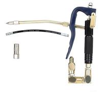 Distributeur de graisse pneumatique haute pression avec joint pivotant flexible pour une lubrification automobile polyvalente et une injection d'huile efficace en finition dorée (D)
