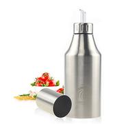 Distributeur de Huile Pot en acier inoxydable anti-fuite Bouteille Distributeur d'Huile ou de vinaigre de l'huile d'olive Sauce ustensile de cuisine -Novata (1000ML)
