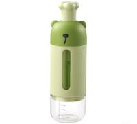 Distributeur de levure avec bouton poussoir de dosage hermétique (vert) | Pour mécanisme à une touche, joint hermétique en silicone, dosage précis de levure, passe au lave-vaisselle, sans BPA