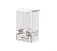Distributeur de linge mural pour dosettes pour le stockage de détergent - Distributeur de perles de parfum transparent avec étiquettes - Support solide pour l'organisation de la salle de bain 20 x 13