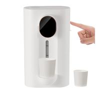 Distributeur de liquide à montage mural - Système de verseur d'alcool compact, porte-gobelet magnétique double | Design élégant de station d'hydratation, cadeau de bar à domicile pour hommes et femmes